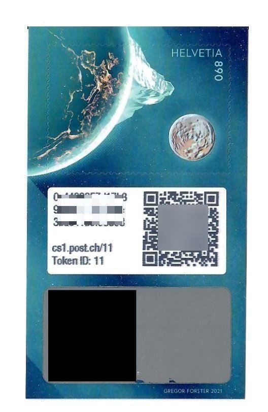 Tutti i francobolli: Swiss Crypto Stamps ID11 – Nuovo (secondo la descrizione) da Baar venduto da CryptoShop