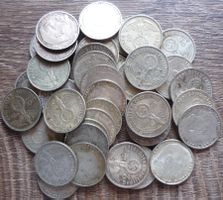 Münze Deutschland DR 3.Reich 40x HINDENBURG 2 RM Reichsmark