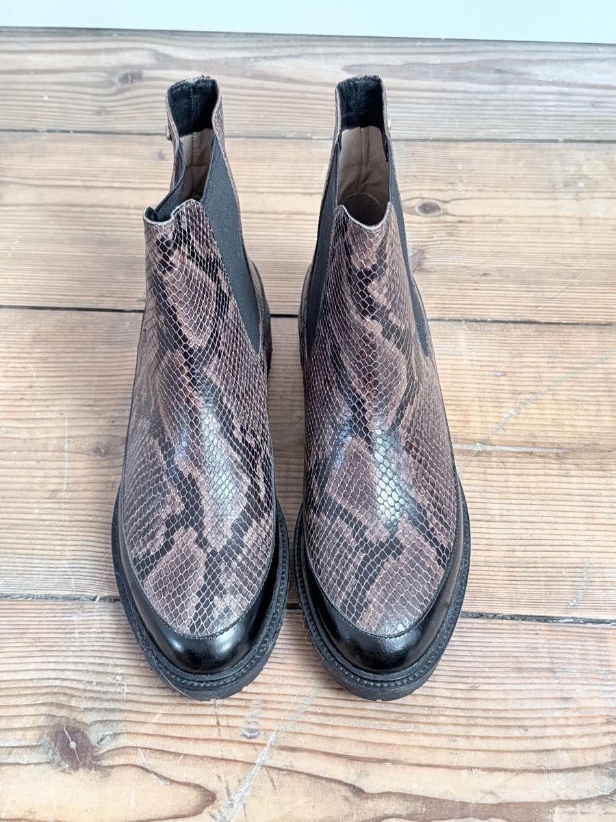 Scarpe da donna: Fred de la Bretoniere Chelsea Boots Stiefeletten Python 40 – Nuovo (secondo la descrizione) da Rheineck venduto da Evi170 1