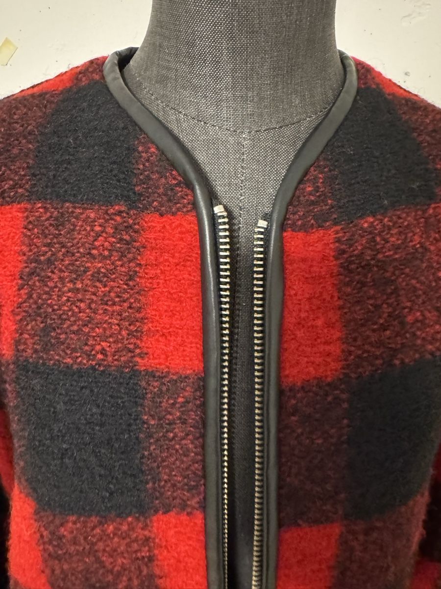 Isabel Marant Giacche: Isabel Marant Étoile Jacket Red/Black Wool Blend Sz 34 – Nuovo (secondo la descrizione) da Sarnen venduto da vik_jw5z 6