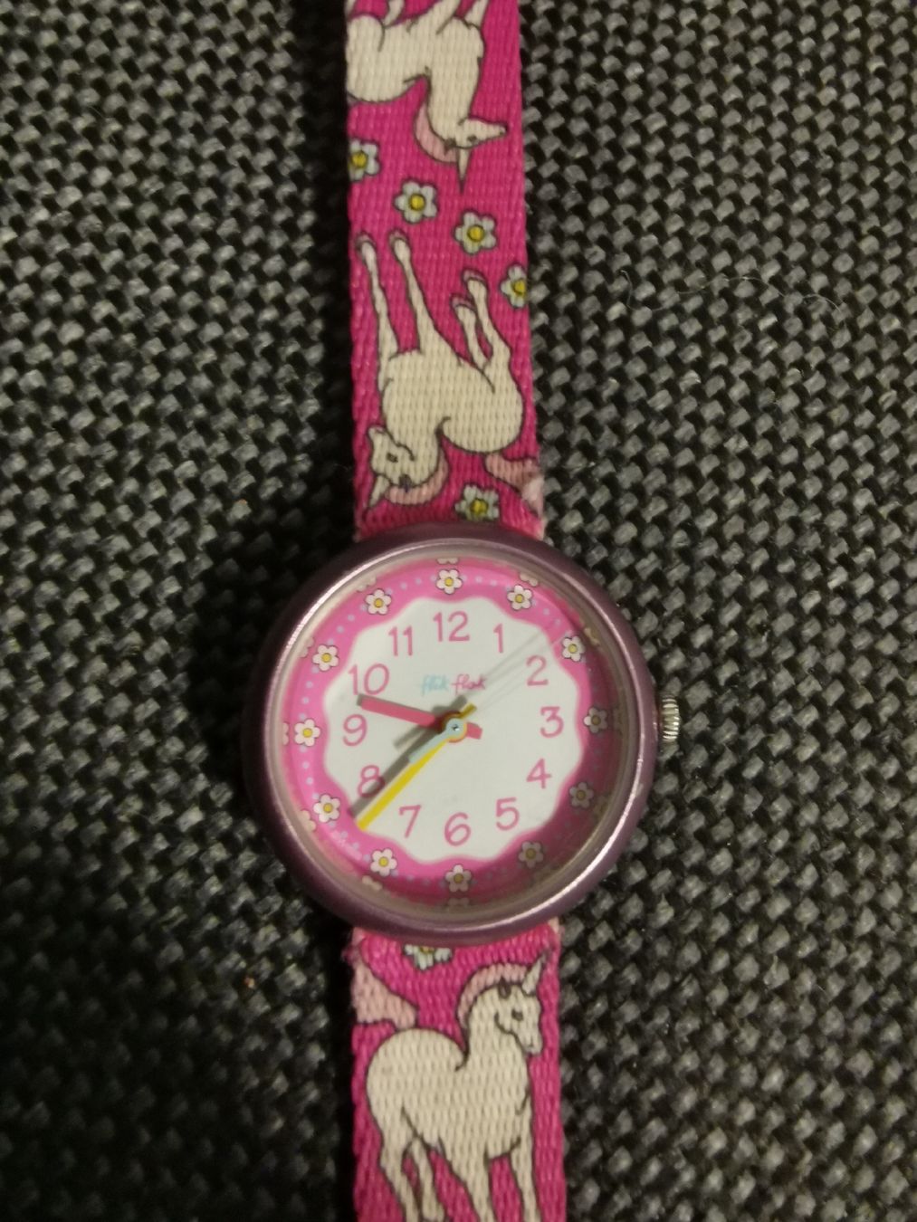 Flik Flak Montres: flick flack Kinderuhr mit Einhörnern in rosa – D'occasion à Buchs SG par and_s6ps 1