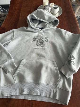 Raiders Hoodie, Grau, Grösse M, Winter, Top Zustand! (51)