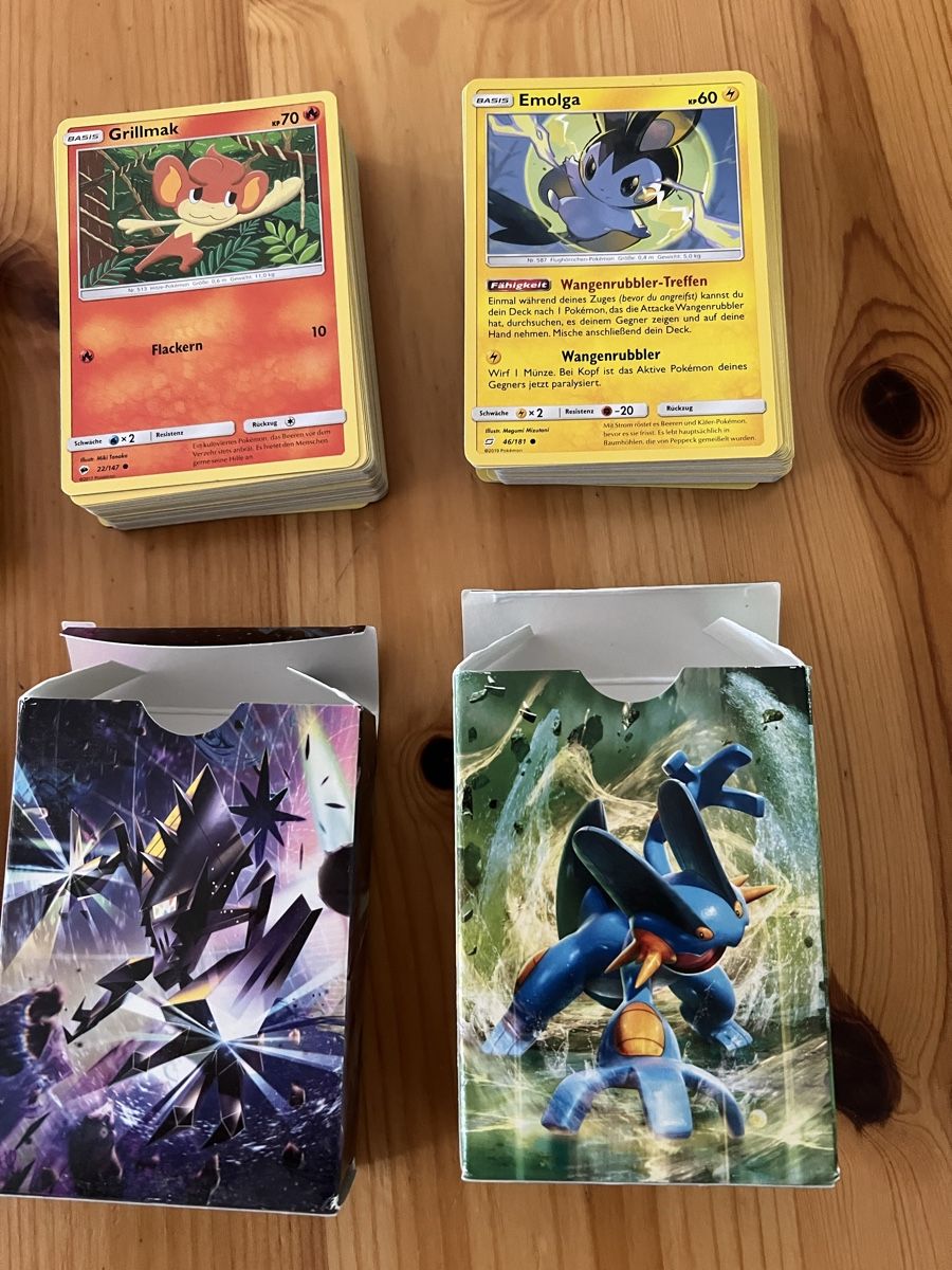 Spiele: 4xPokemon Kartenspiele TCG – Neu (gemäss Beschreibung) aus Basel von veralt 1