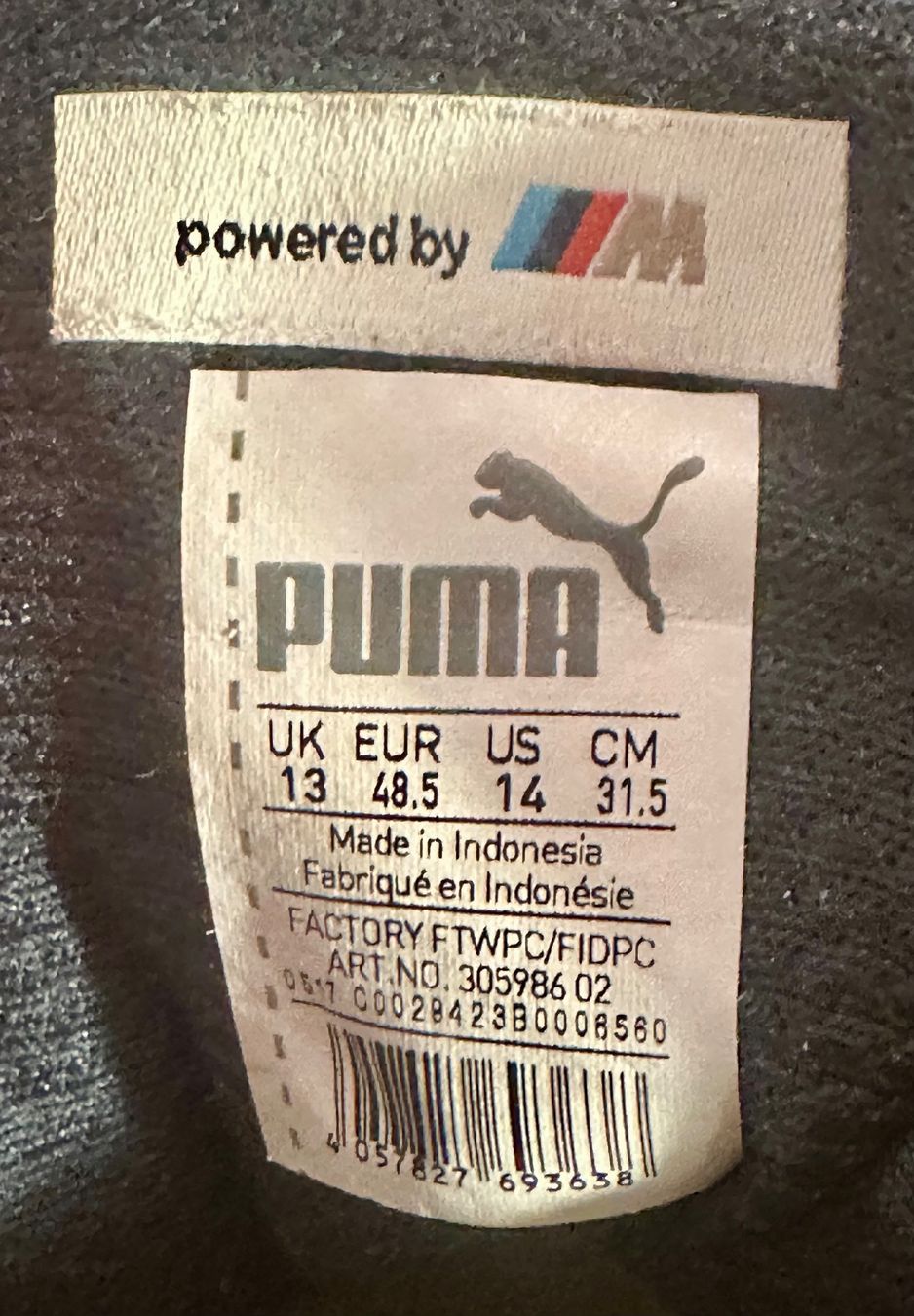 Puma Scarpe da uomo: PUMA Herren Sneaker BMW MS Drift Cat 7 EU46 – Usato da Zollikon venduto da abrandli 7