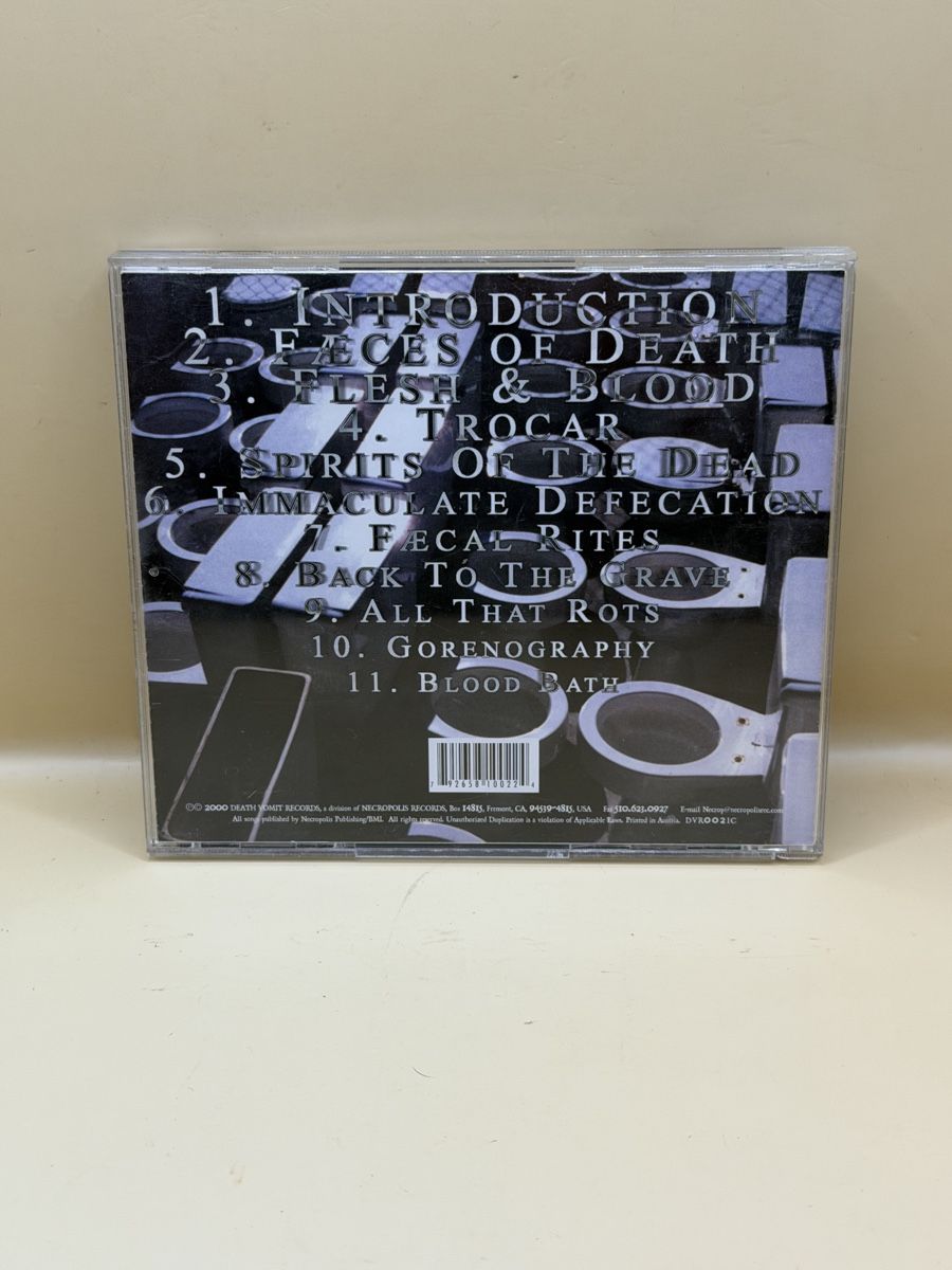 CD: Impaled The Dead Shall Dead Remain DVR002 CD Original Rare – Usato da Genève venduto da sho_67qj 1