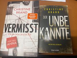 2 Krimis - Vermisst und Der Unbekannte - Christine Brand