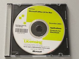 Microsoft Office 10 für Mac - German