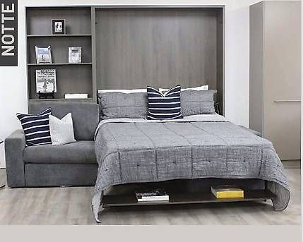 Letti: Lit escamotable avec Canapé et sans fixation au mur. – Nuovo e nell'imballaggio originale da Lausanne venduto da casa56 4