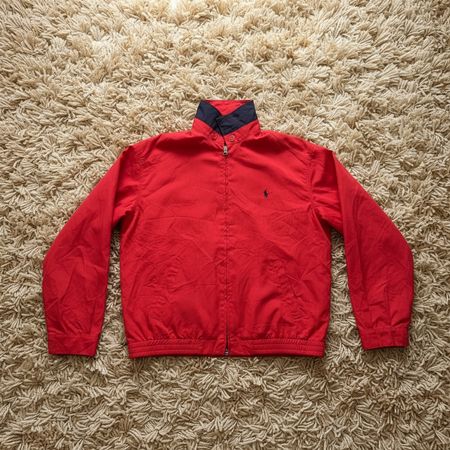 Veste Polo Ralph Lauren rouge pour homme taille L bon état