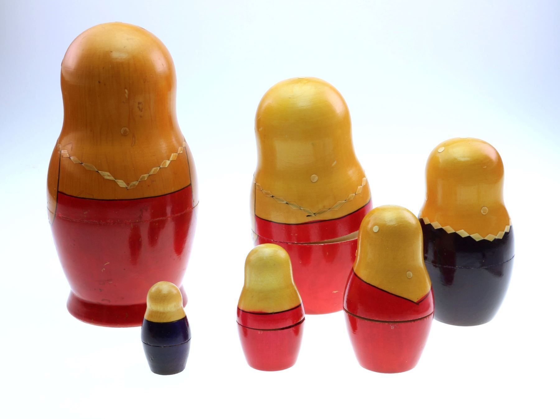 Statuette: 6 teilige Babuschka (0097) – Usato da Schmitten FR venduto da fliessigs_Biendli 1