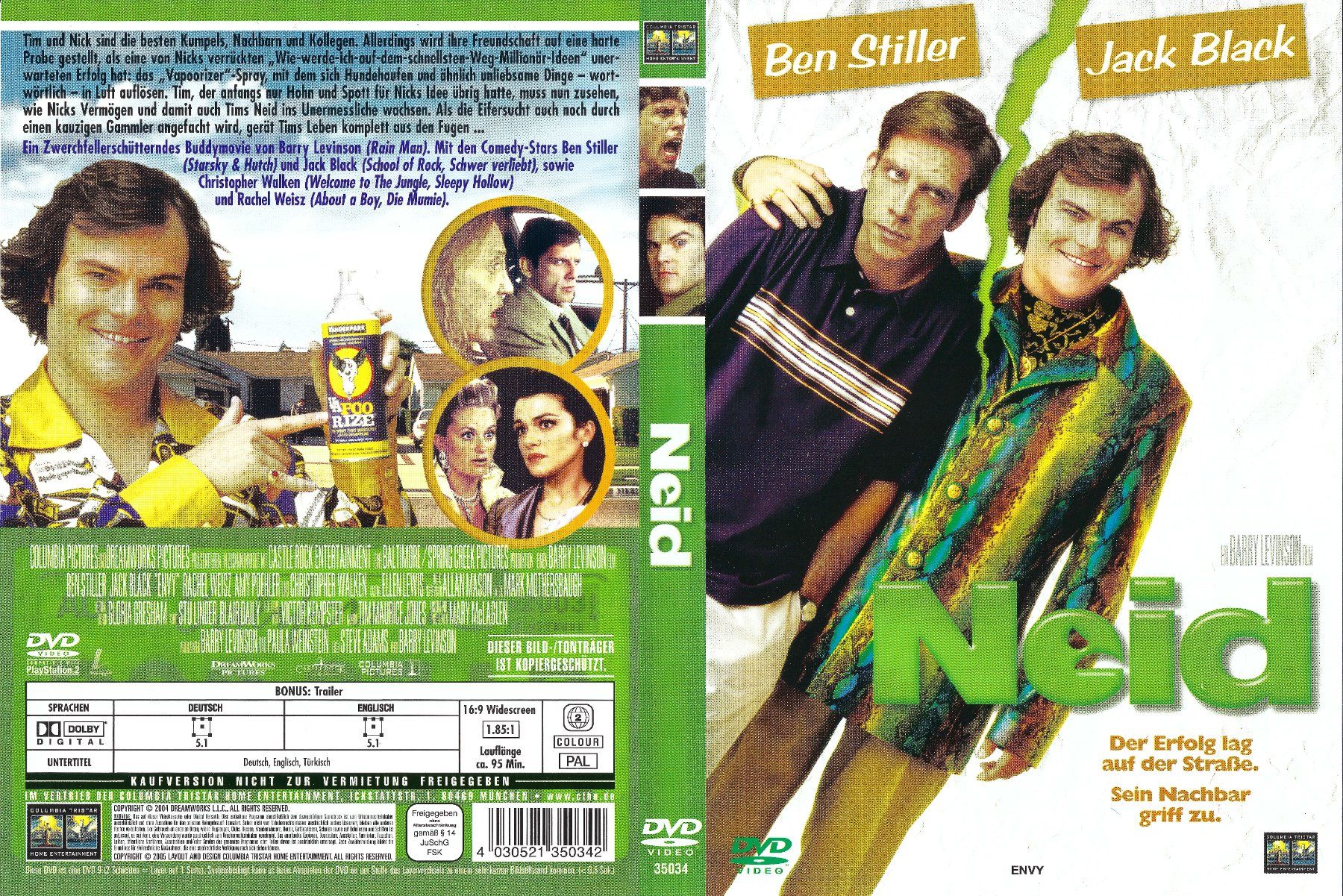 Tutti i DVDs: Neid – Usato da Zürich venduto da Cineasten