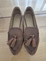 Massimo Dutti Slipper, Gr. 37, Fransen - Top Zustand!