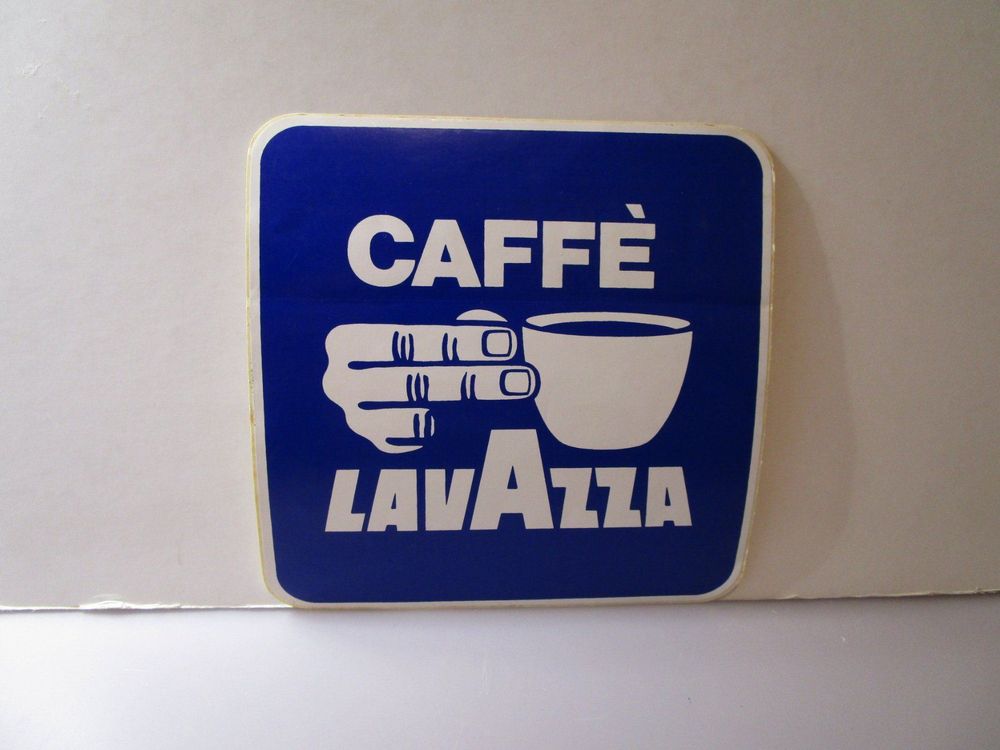 ADESIVO VINTAGE LAVAZZA ORO STICKER AUTOCOLLANT