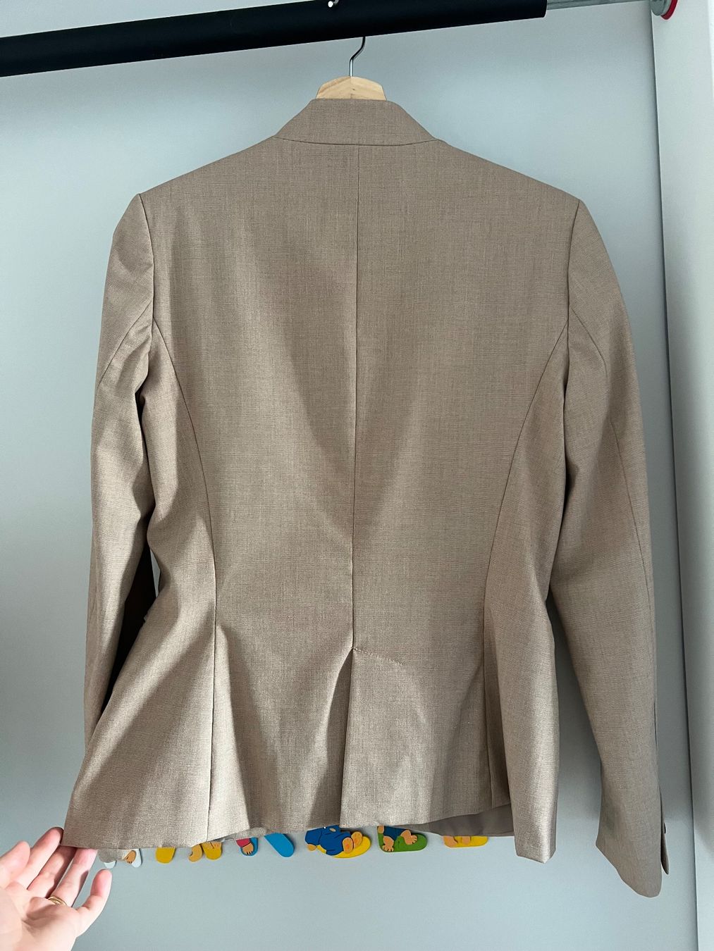 Zara Giacche: Zara Basic Blazer, Beige, Grösse 36 - Elegant, Buro – Usato da Aarau venduto da lad_qvg5 2