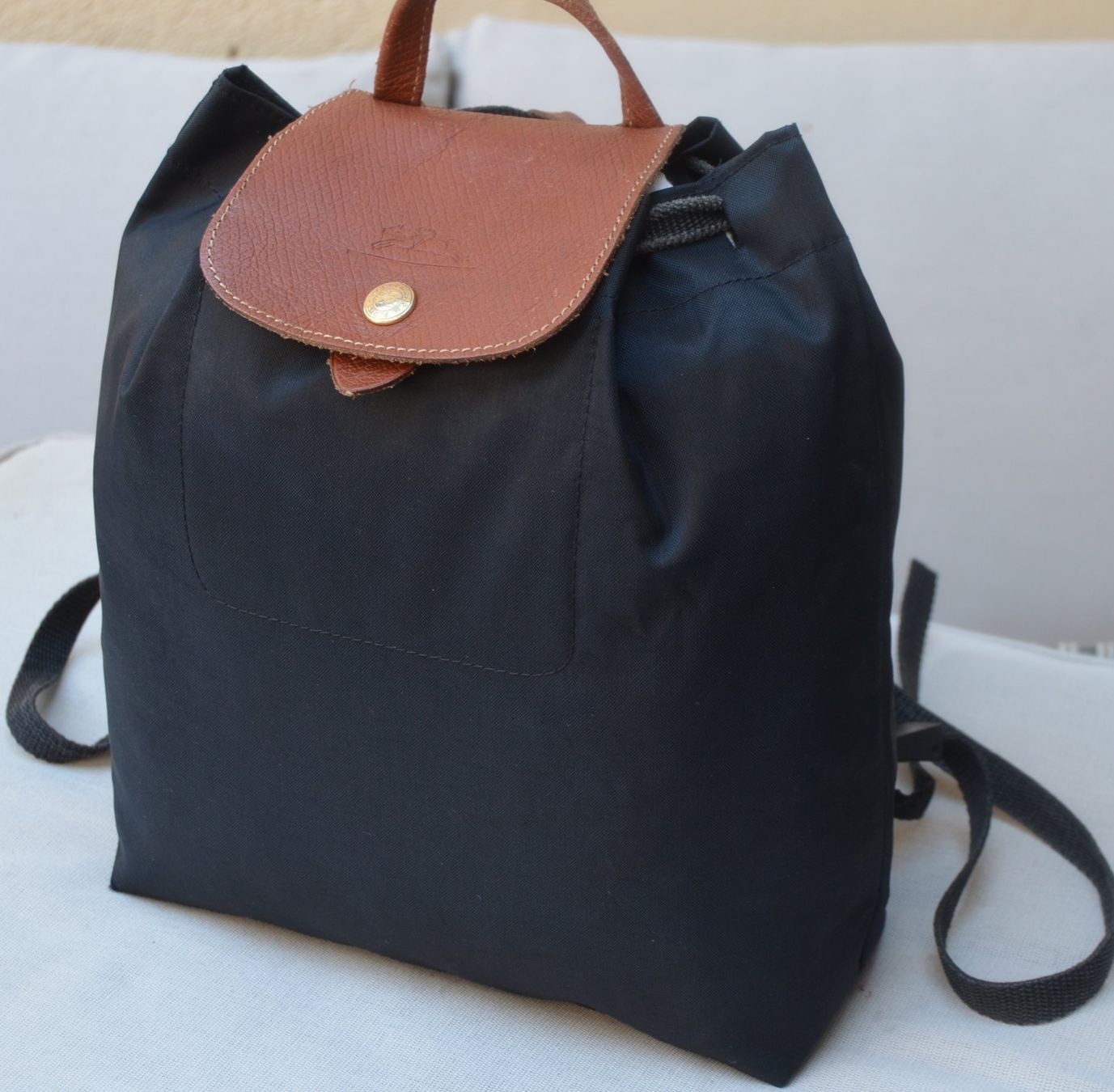 Longchamp Rucksäcke: Rucksack Longchamp Le Pliage sac à dos – Gebraucht aus Collonges von arashee