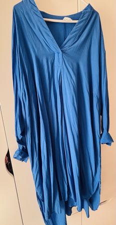 Hemdblusenkleid  XL ( 46/48/50/ 52 marineblau  => Ab 9.00