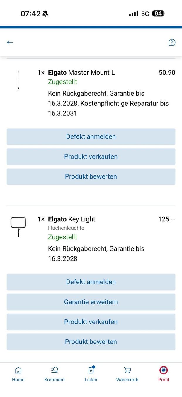 Elgato Lampen: Elgato Key Light und Master Mount L neu – Neu und originalverpackt aus ostermundigen von florind02 1