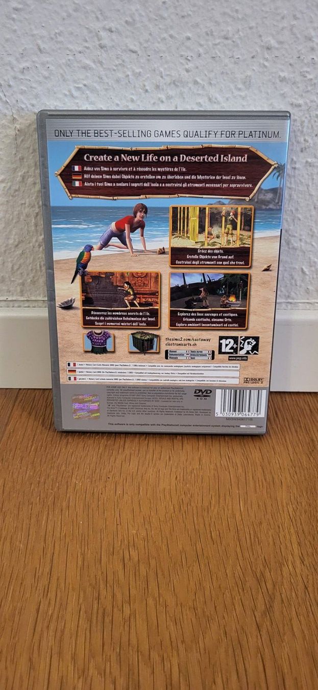 Sony Giochi: PS2 - Sims 2 Castaway – Usato da Münsingen venduto da DigitaleSpielecke 1