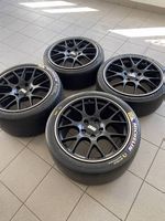 Roues complètes BBS 19'' Porsche GT4 avec slick