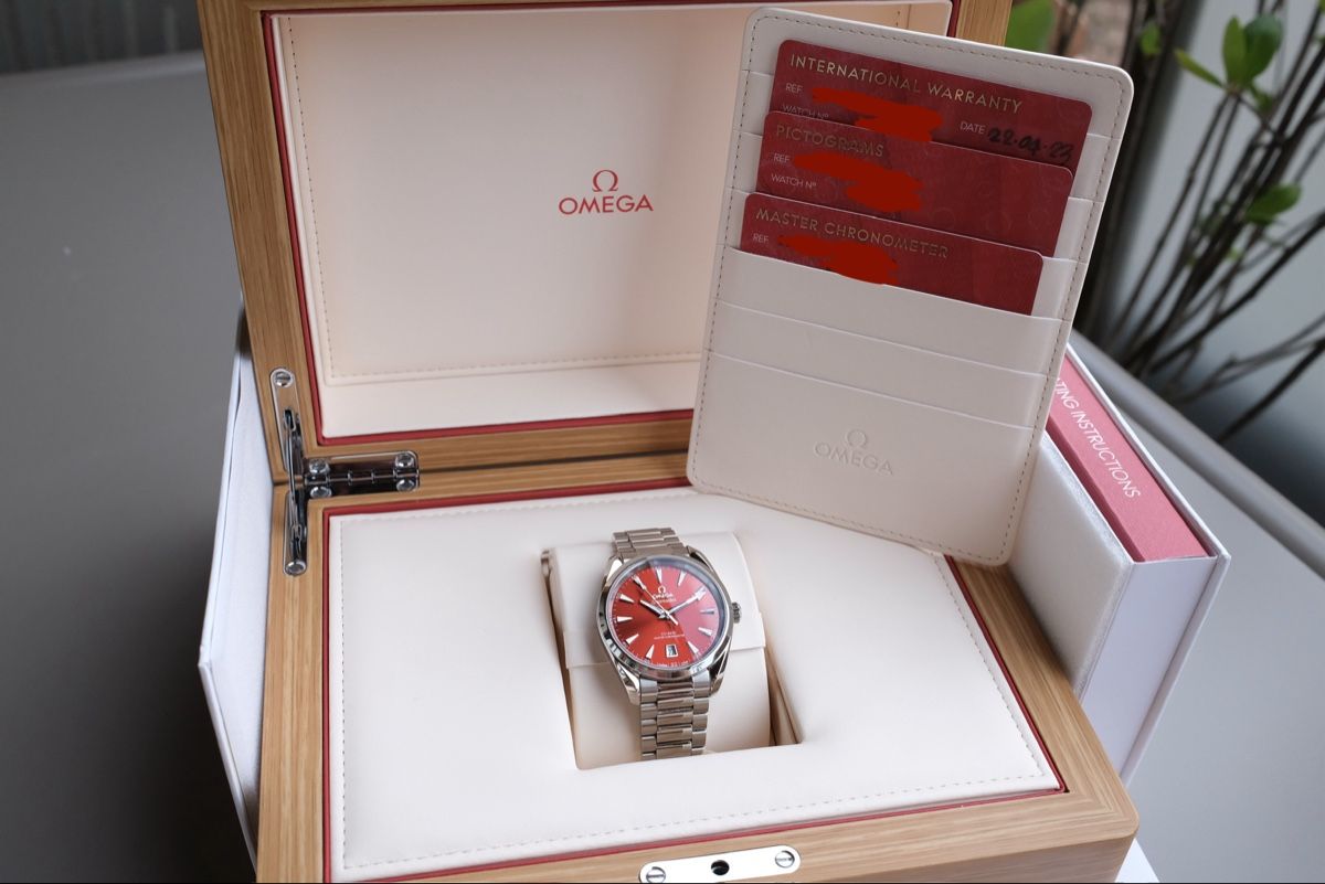 Omega Orologi: Omega Seamaster Aqua Terra / Terracotta-red – Usato da Egnach venduto da Raffaelios 6