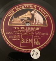 Marek Weber & sein Orchester - Schellack - 10“-78RPM