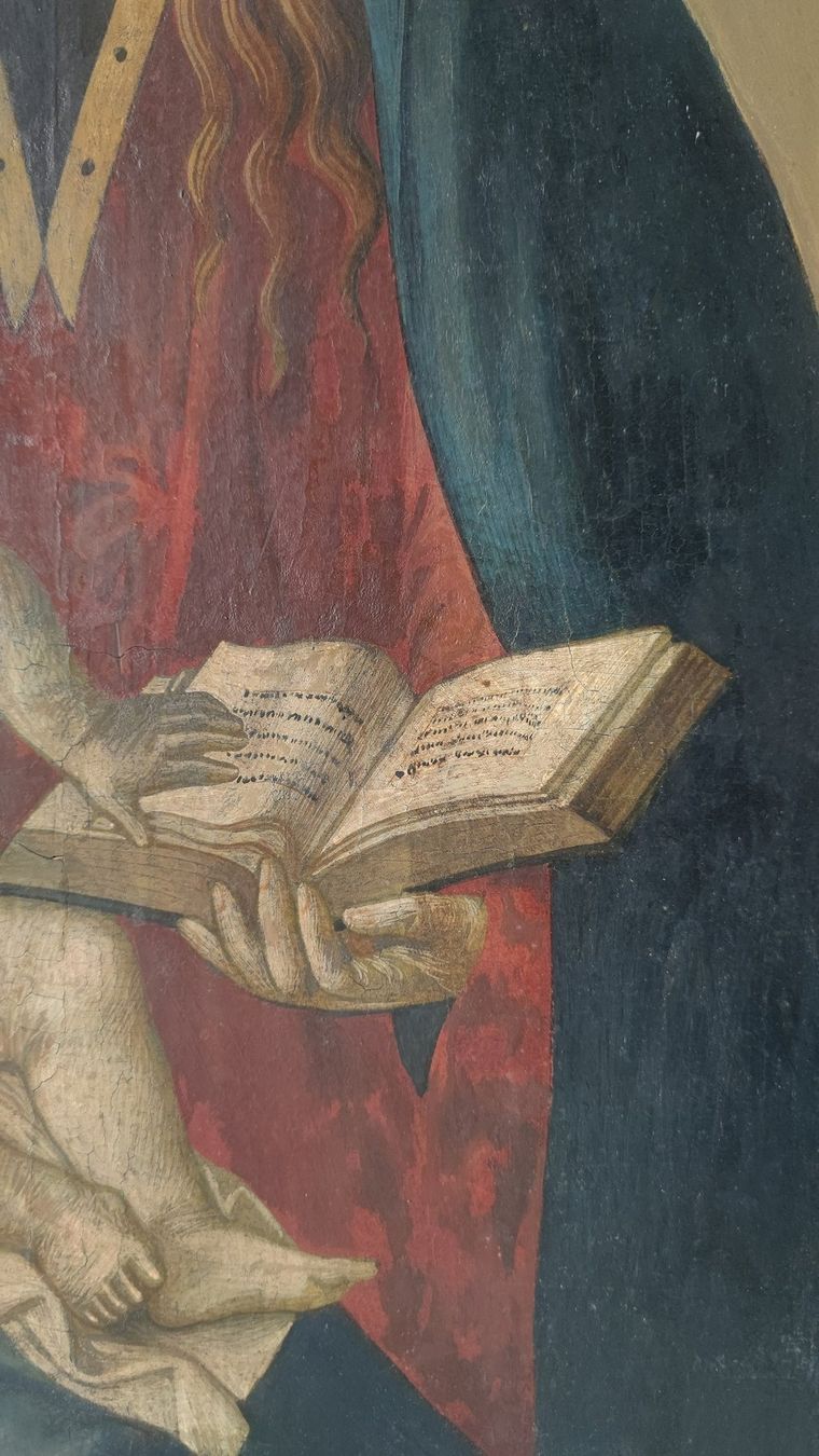 Dipinti: Dipinto Antico Madonna con Bambino – Usato da Genève venduto da Atelier.Curio 5