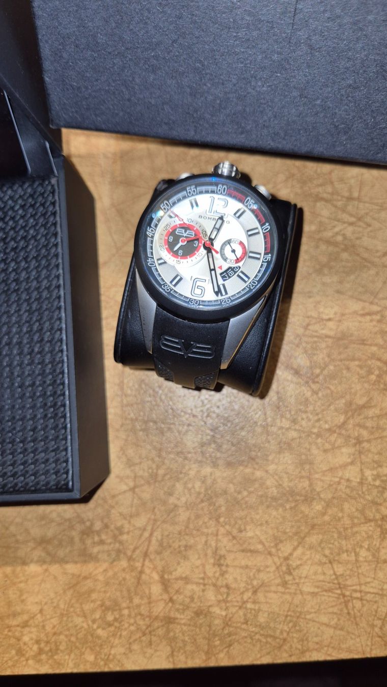 Bomberg Orologi: BOMBERG BOLT 68 "Bullhead" Schweizer Chrono Uhr ref. NS44CH – Nuovo (secondo la descrizione) da ORIGLIO venduto da Mao2 7