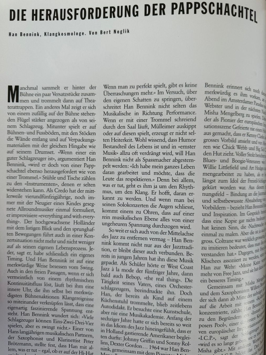 Zeitschriften & Magazine: du 668: Die Trommel, Weltsprache Rhythmus – Gebraucht aus Zug von Mirare9 5