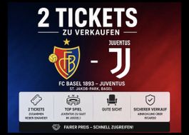 2x FC Basel - Juventus Tickets