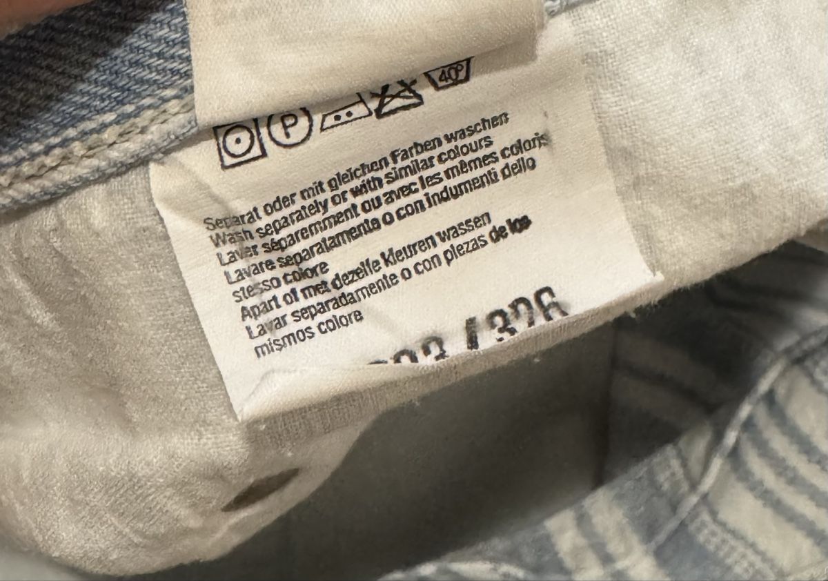 Jeans: Jeans vintage rayé – Usato da Villeret venduto da bys_k95b 5