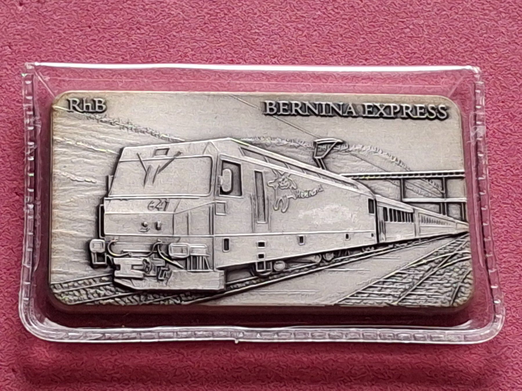 Metalli preziosi: CH EISENBAHN - BERNINA EXPRESS - OVP – Usato da Boniswil venduto da dpd4coins