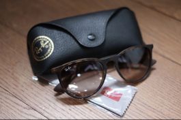 Sonnenbrille Ray-Ban Erika braun guter Zustand