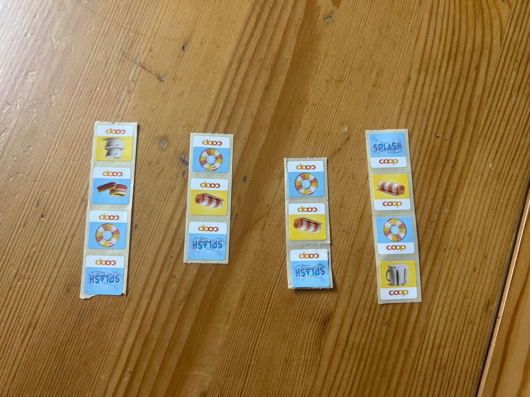 Coop Sammelmarken & -punkte: Coop SPLASH - 14 Sammelpunkte – Neu und originalverpackt aus Basel von friceberg2