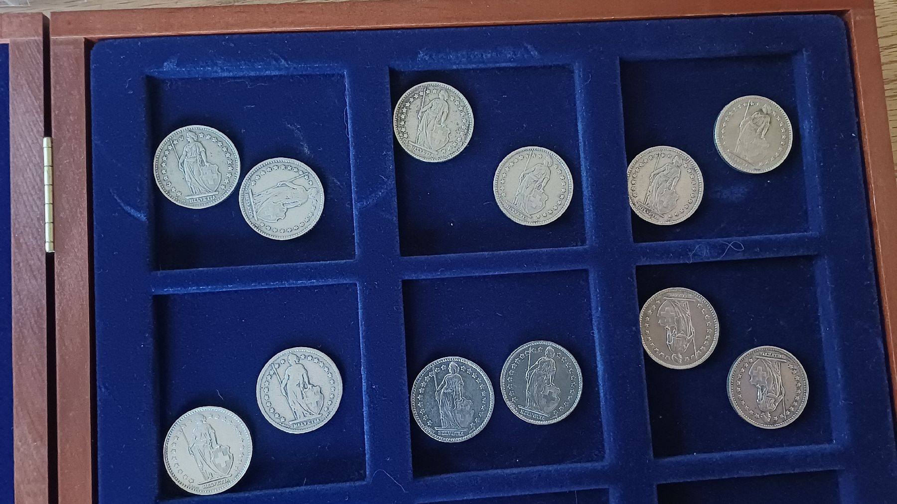 Alle Münzen: 20 Stück Silberfränkler Top Zustand – Gebraucht aus Flawil von Naphtali 5