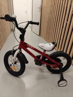 14 Zoll Kinderfahrrad Freestyle mit Stützrädern rot 