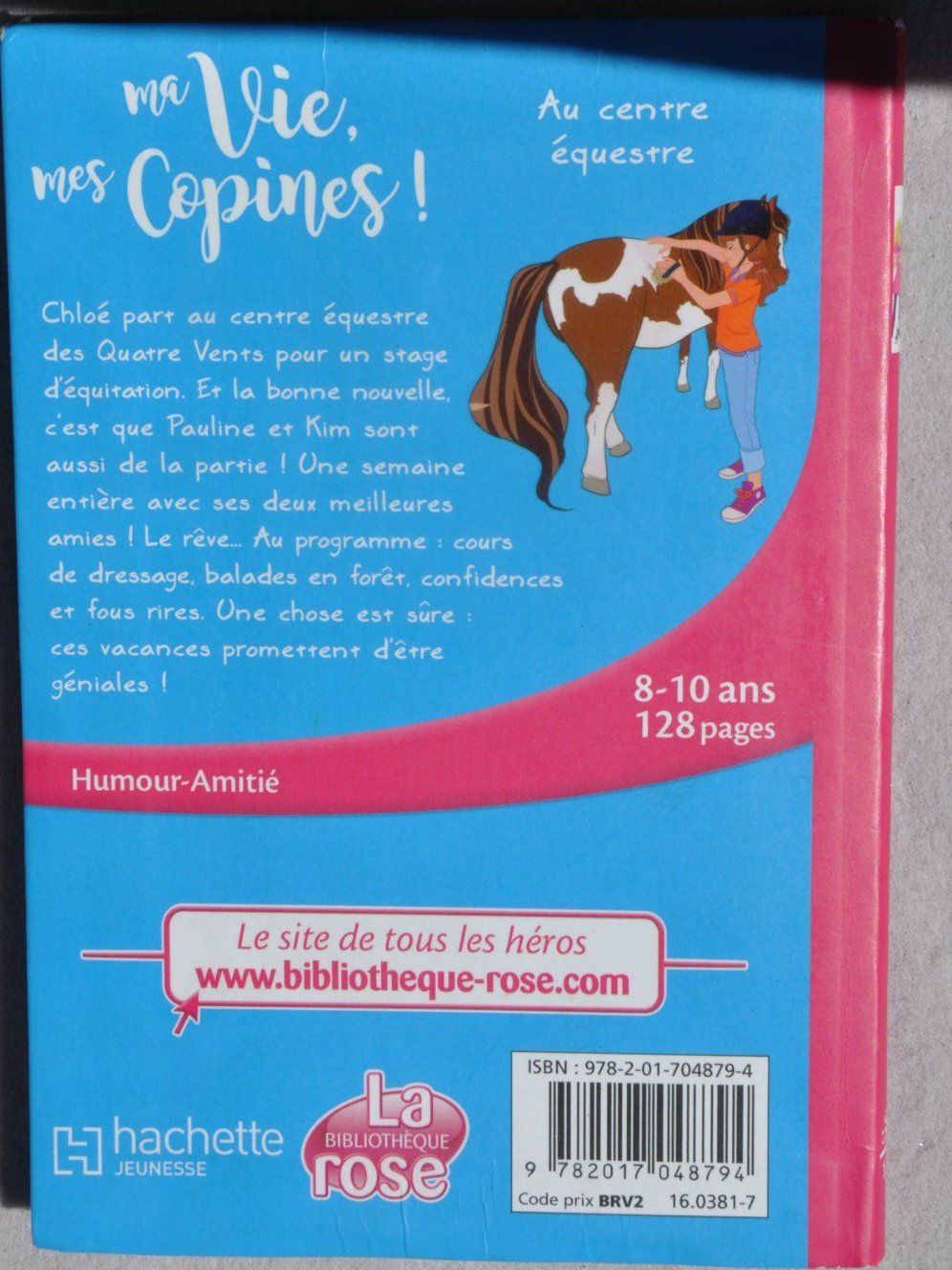 Bücher: Ma vie de copines - Au centre équestre – Gebraucht aus Fully von Minouchka 1