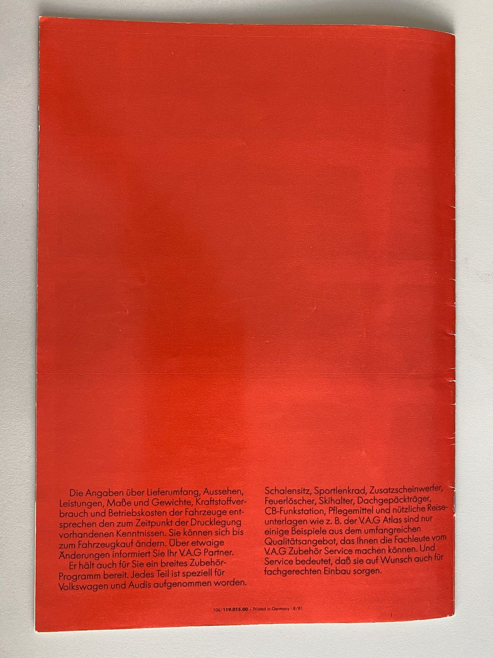 Riviste & Magazine: VW Jetta Magazin (1981) – Usato da Alpnach-Dorf venduto da Hess-Automobile 3