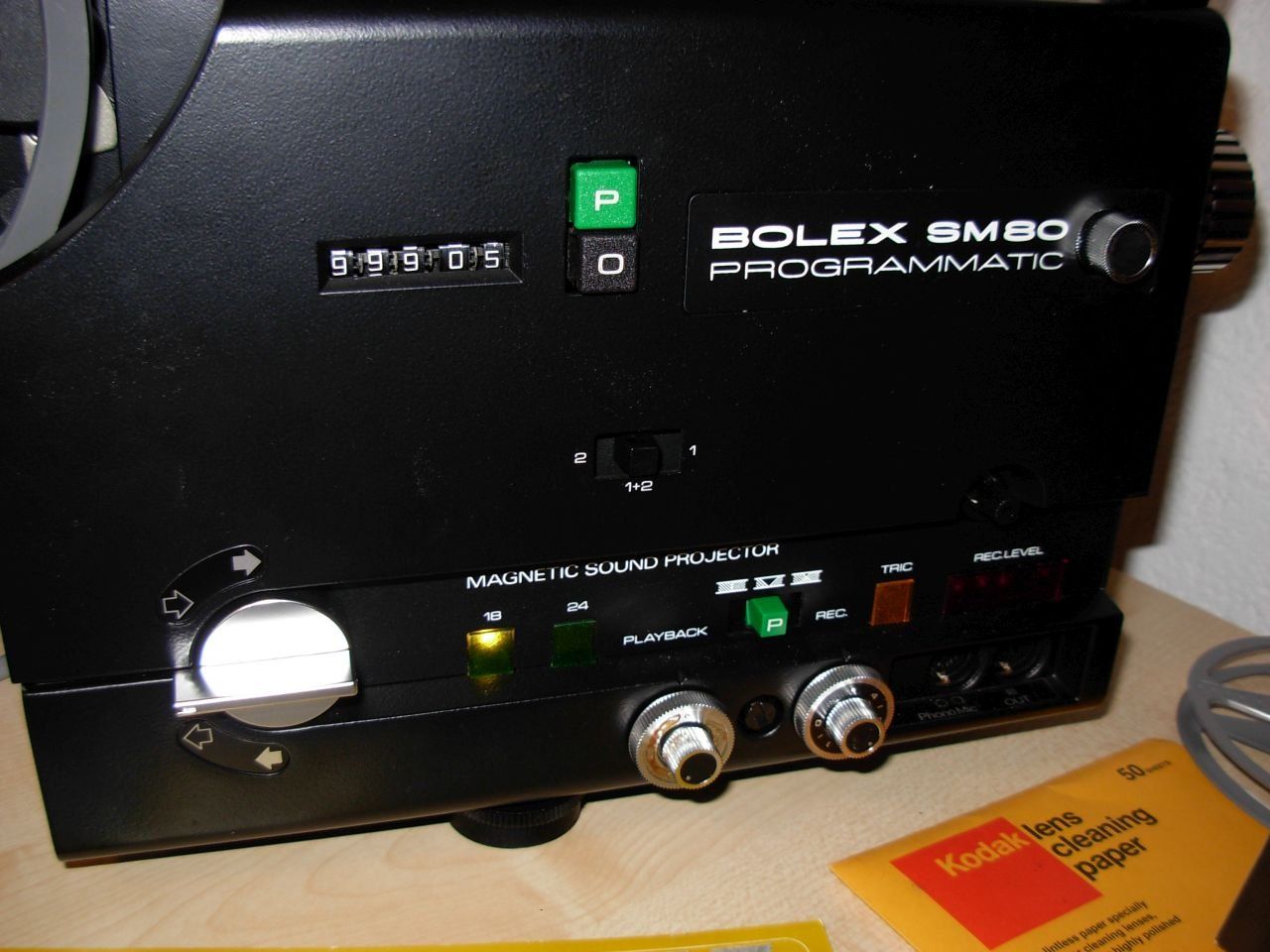 Videoprojektoren: Super 8 Film-Projektor Bolex SM80 Programmatic – Gebraucht aus Oberrieden von Hobbyschiff 1