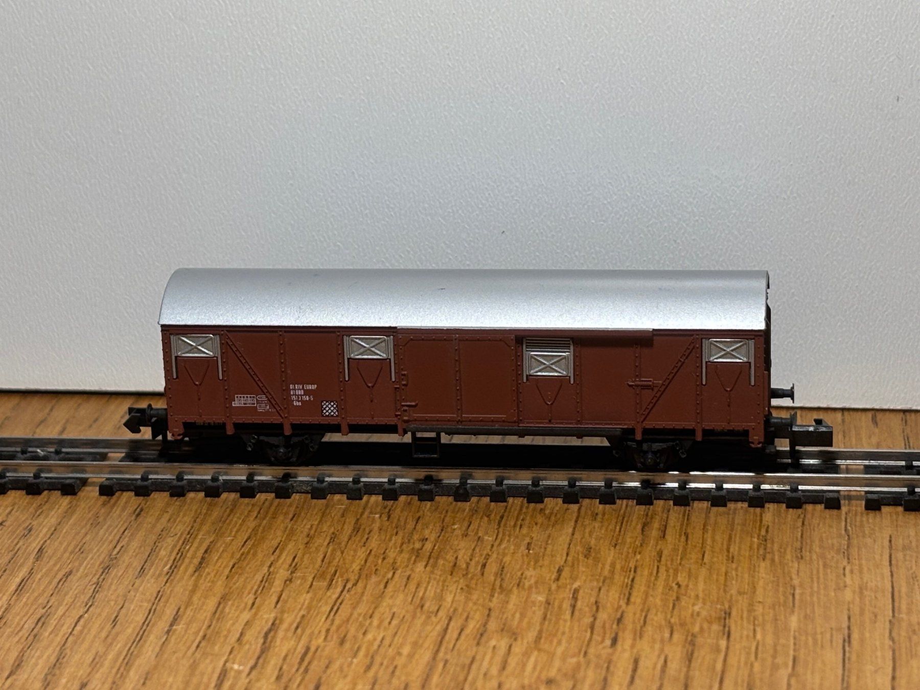 Modellini di ferrovie: L1567: Güterwagen (Spur N) – Usato da Birsfelden venduto da Birs_25 1