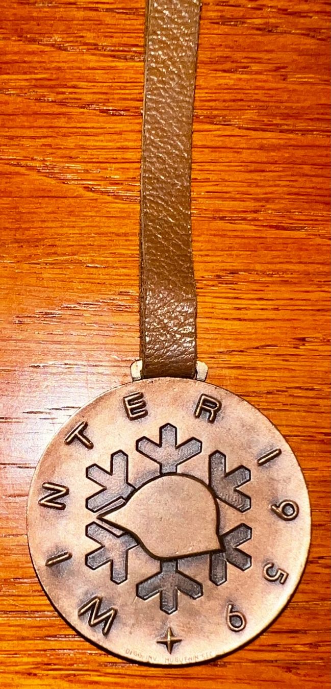 Medaglie: Medaille division 9. Hivers 1959 Winter – Usato da Nyon venduto da 65d45 2