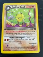 Pokemon Dunkles Rasaff 43/82 1. edition Team Rocket