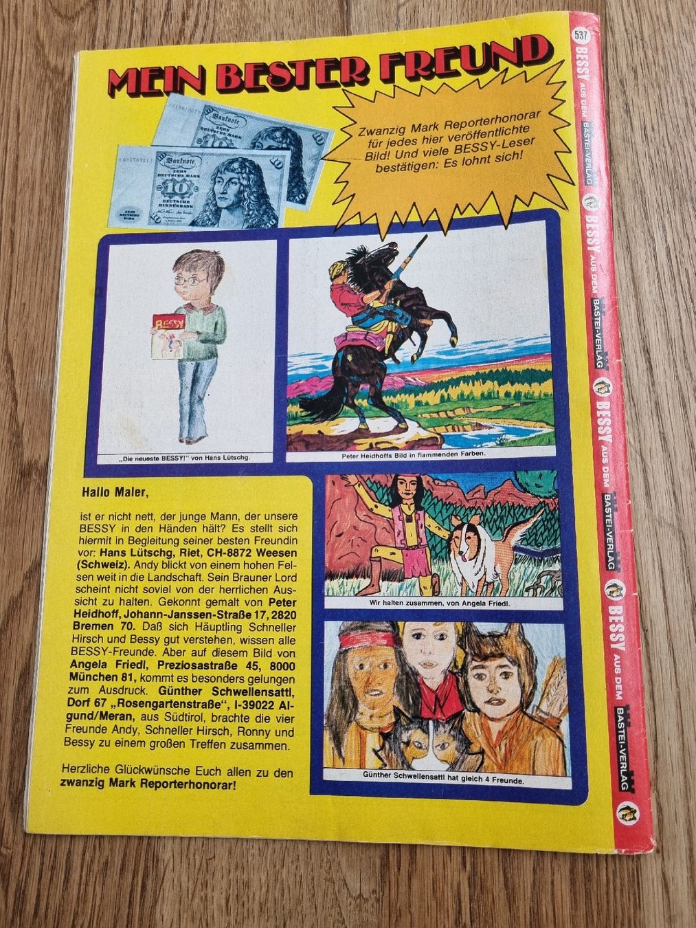 Fumetti: Bessy Heft Nr 537 – Usato da Oberentfelden venduto da Giants 1