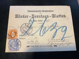 Stehende Helvetia 66D+12 Rp.Wertziffer Heimat Bern- Oberönz