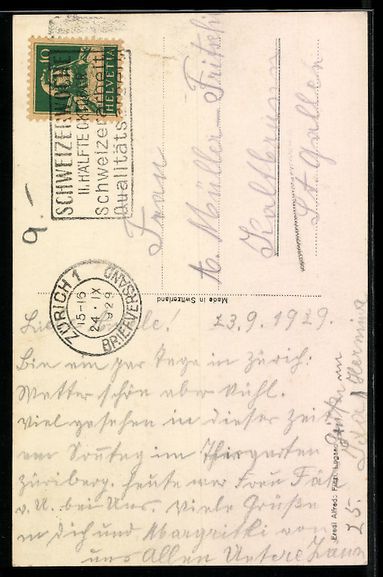 Cartes postales: AK Zürich, Urania – D'occasion à Berlin par bartko-reher 1