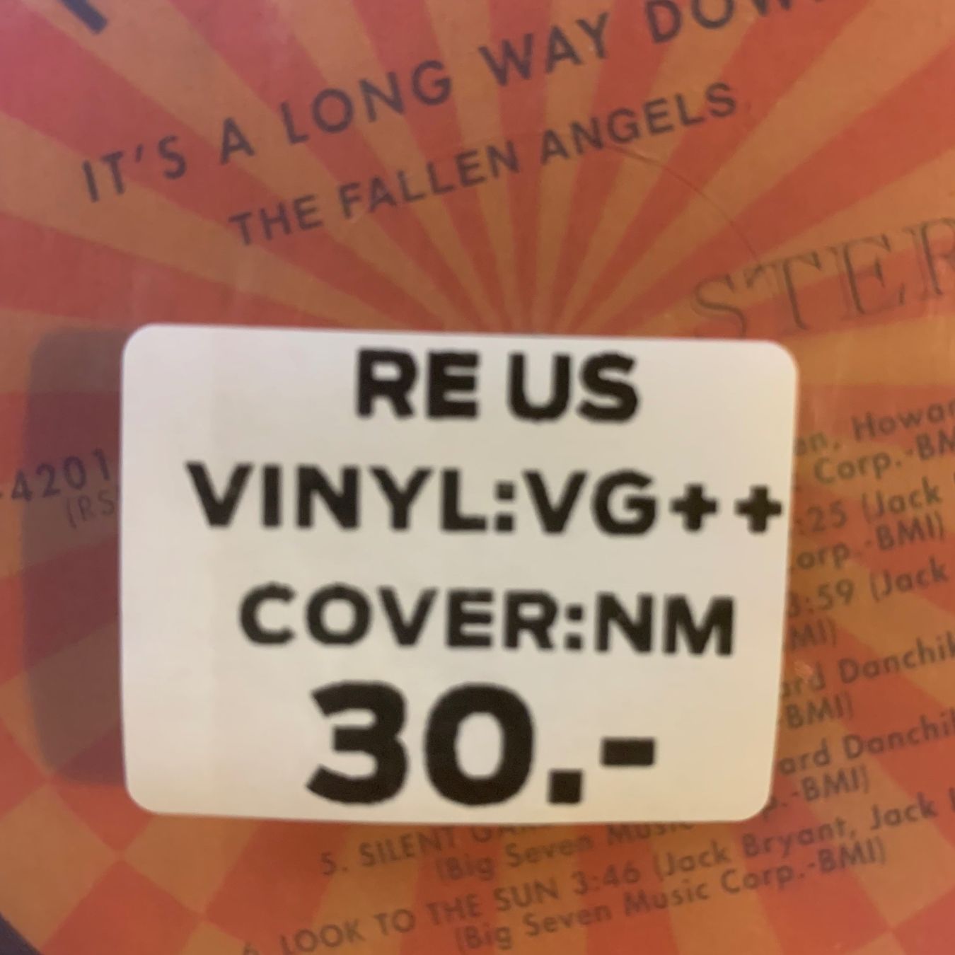 THE FALLEN ANGELS - IT'S A LONG WAY DOWN...RE US...VG++/NM (Gebraucht ...