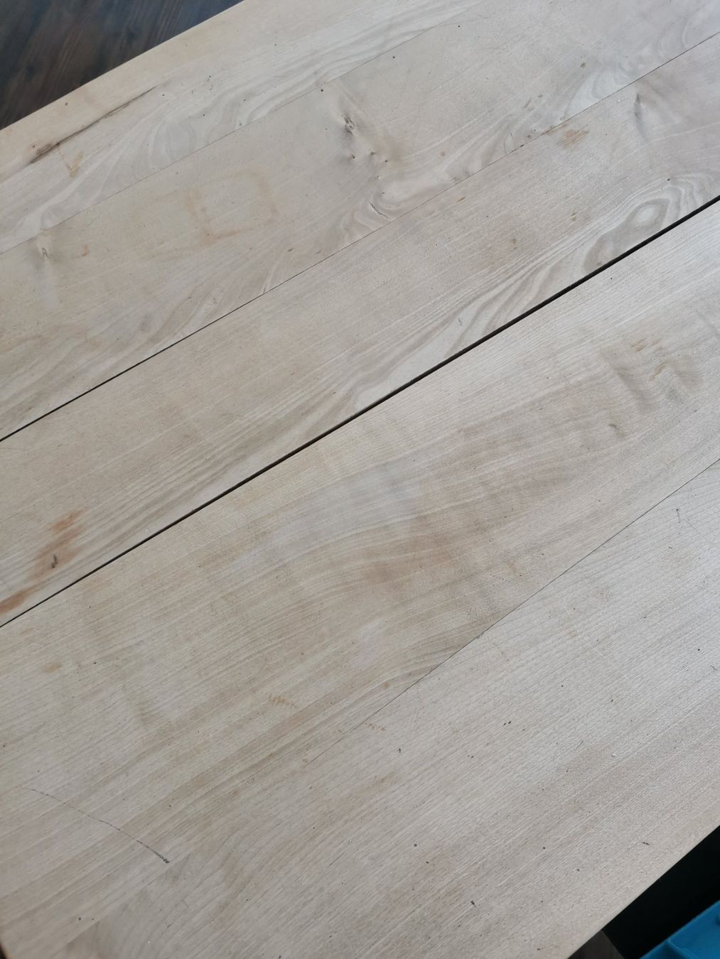 Tavoli: Tisch mit Schubladen Holz hell gebraucht – Usato da Rorschach venduto da Vanc