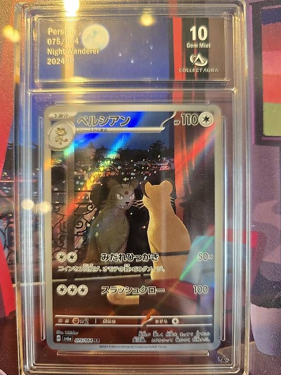 Pokémon Carte collezionabili: Pokémon. Persian 075/064 gradée 10 – Nuovo (secondo la descrizione) da Eysins venduto da TahisarangGamesTCG 1