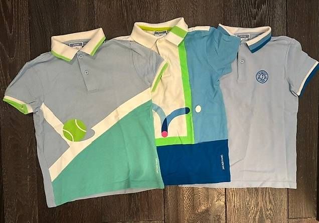 Jacadi Camicie, T-shirt & Polo: 3 polos à manches courtes Jacadi Taille 8 ans – Usato da Petit-Lancy venduto da areyouinterested