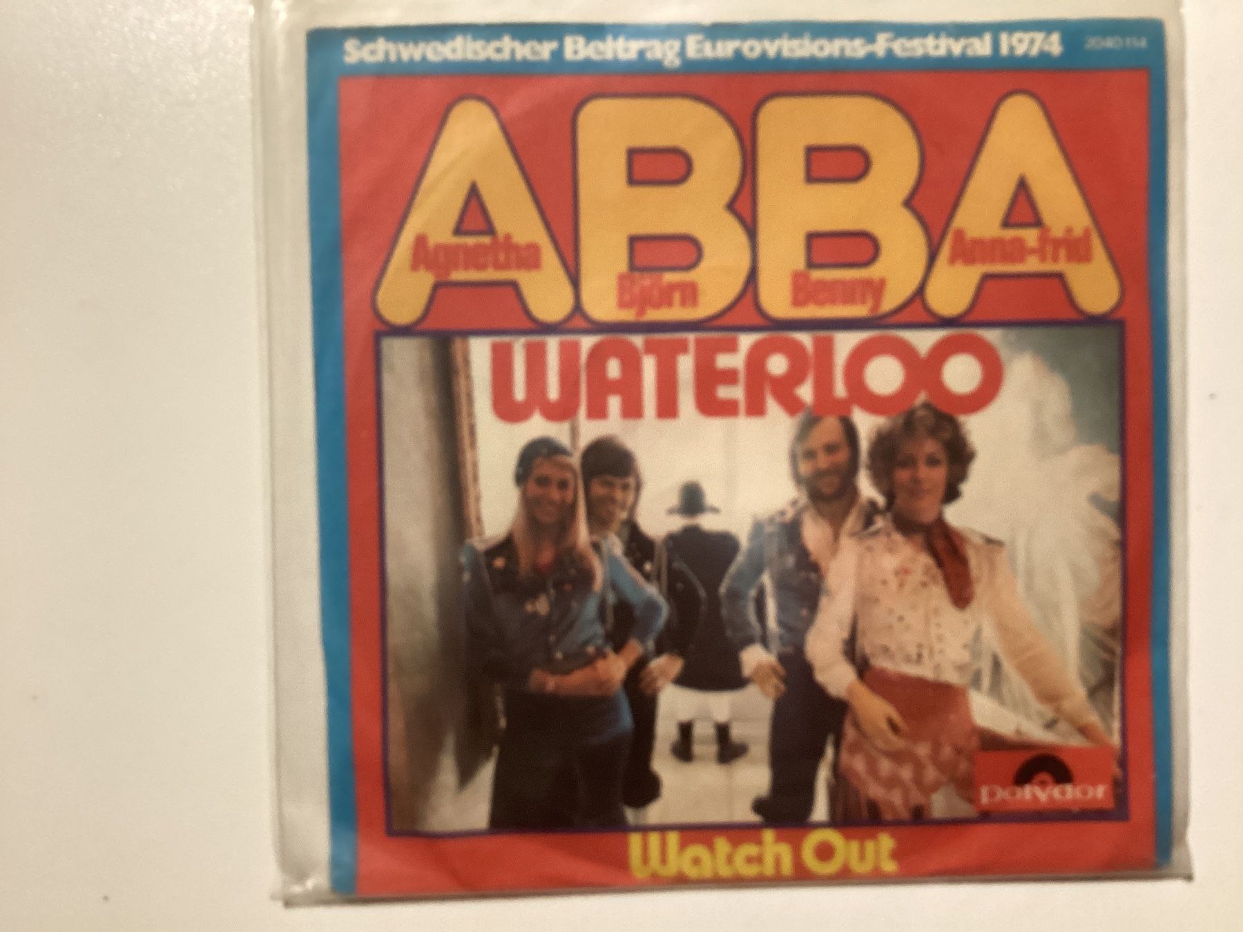 Dischi in vinile: Abba Single - Waterloo / Watch Out – Usato da Gutenswil venduto da Hamzian