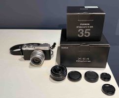 Fujifilm X-E4 inkl. 35 mm und 27 mm Objektiv